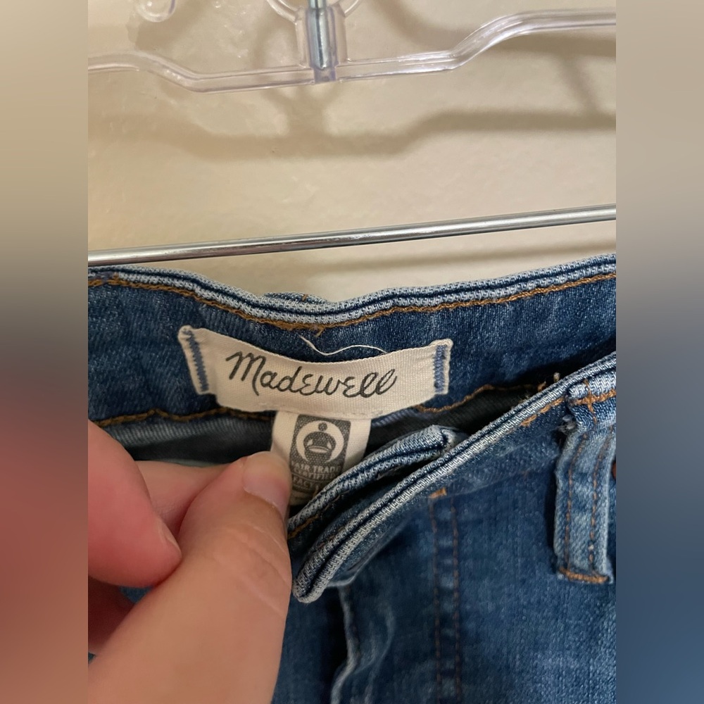 ✨Women’s Madewell Jeans Curvy Cali Demi-Boot Size 25P - Picture 7 of 11